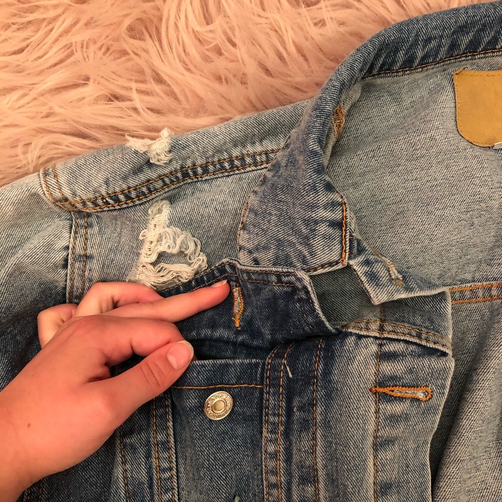 Distressed Denim Jacket! - image 6